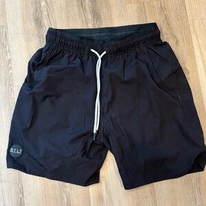 BYLT Basics Black Men's Athletic Shorts